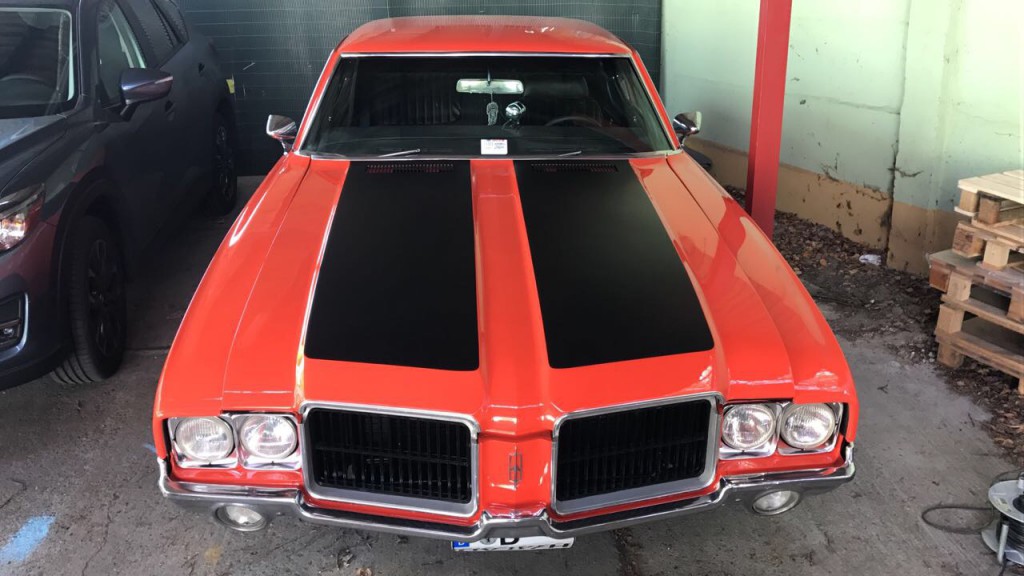 71` Oldsmobile Cutlass Supreme - Teilfolierung, Autobeschriftung, Vollverklebung